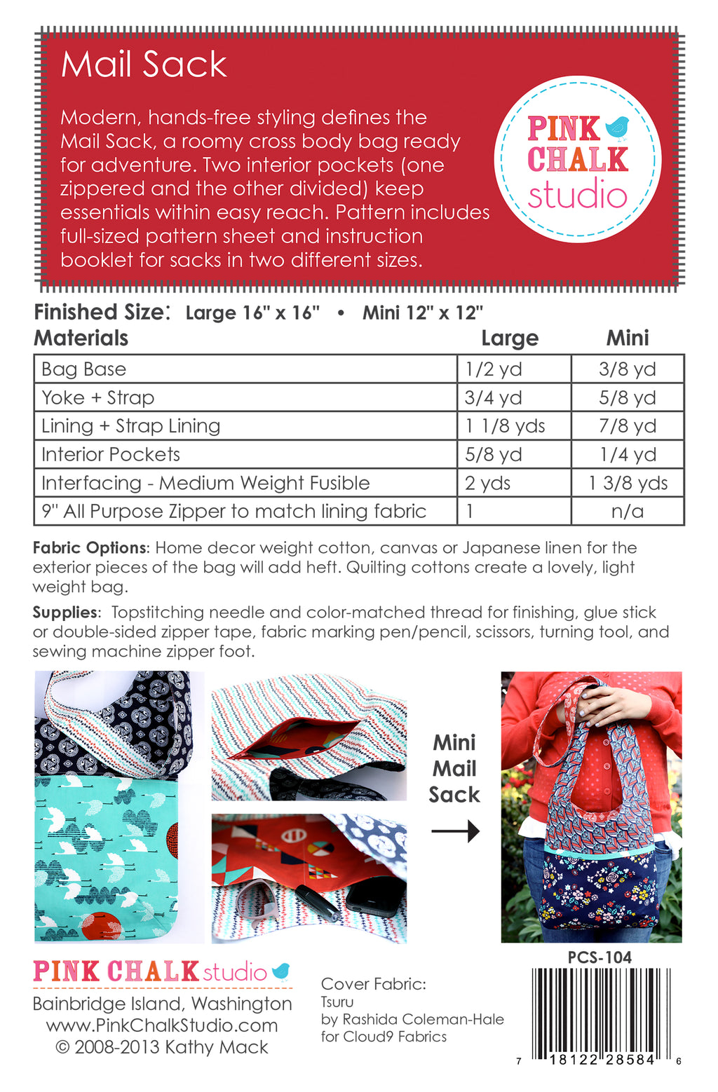Mail Sack Back Cover